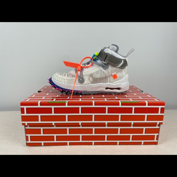 Nike Other - Off-White X Nike Air Force 1 Mid White Sneaker